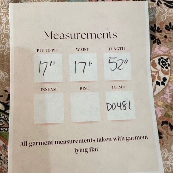 Georgette Elegant Paisley Print Button Down Maxi Boutique Dress Size XS - Picture 12 of 12